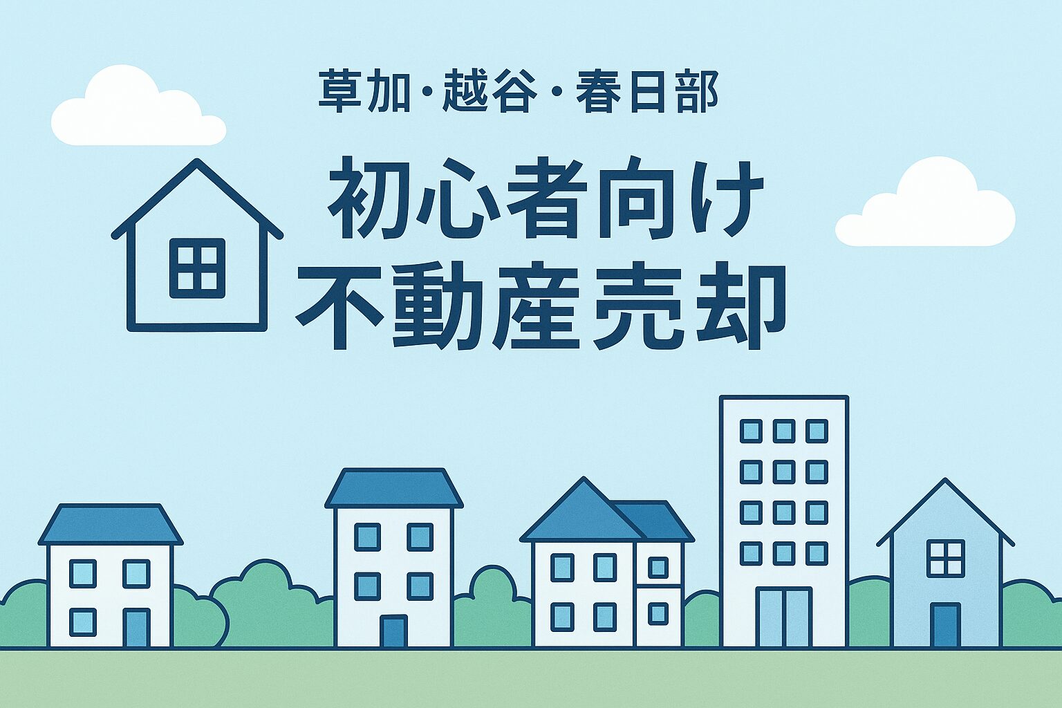 初心者向け 家売却ガイド 越谷・草加・春日部版